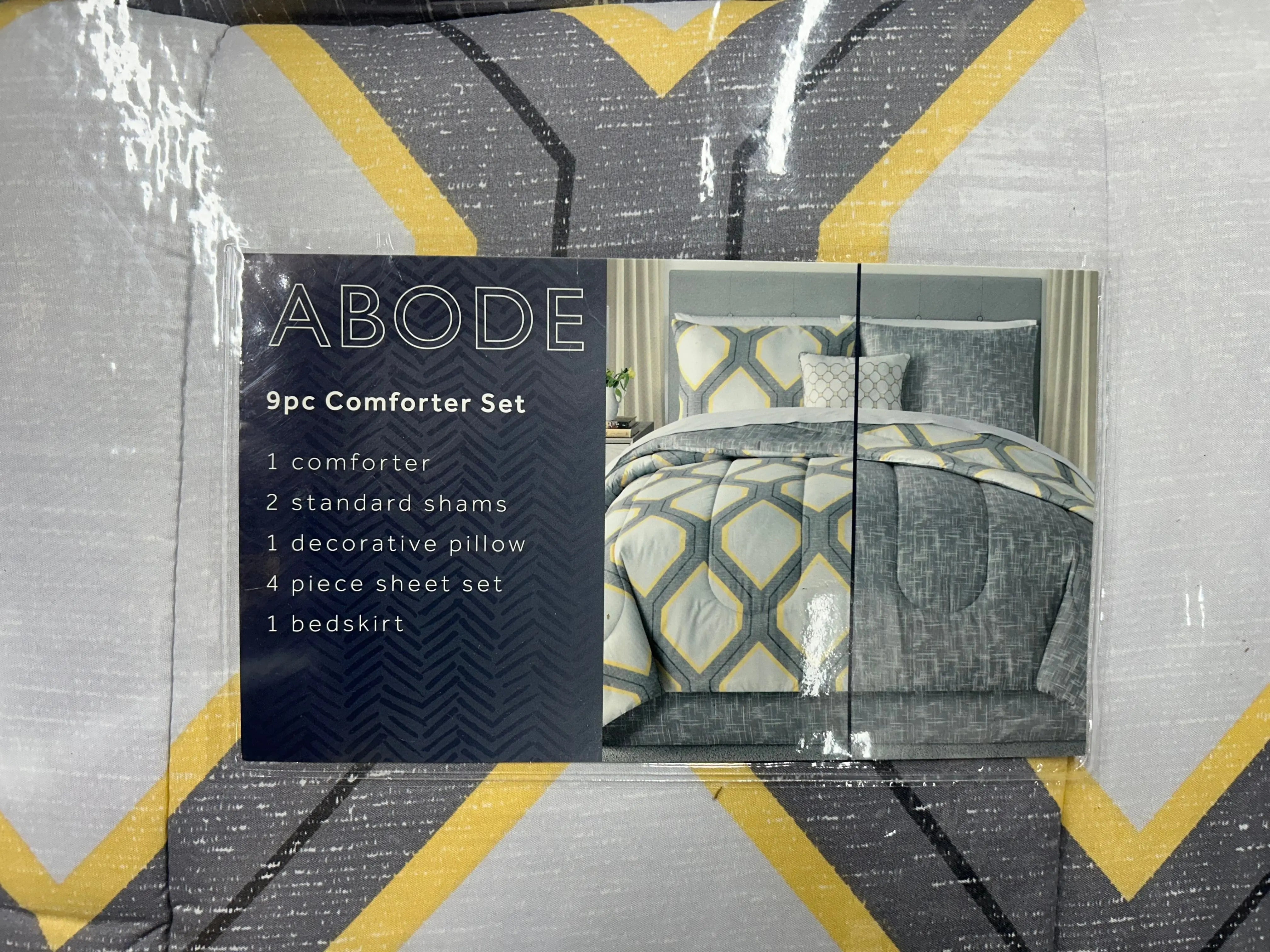 Linen World ‘Adobe’ 9 PC Oversized Comforter Set