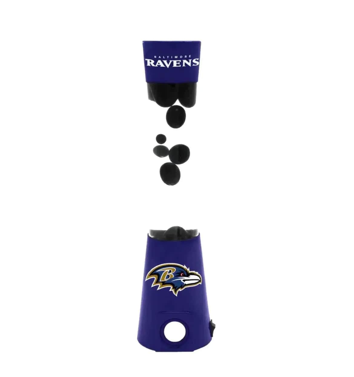Linen World Baltimore Ravens NFL Lava Lamp and Bluetooth Speaker