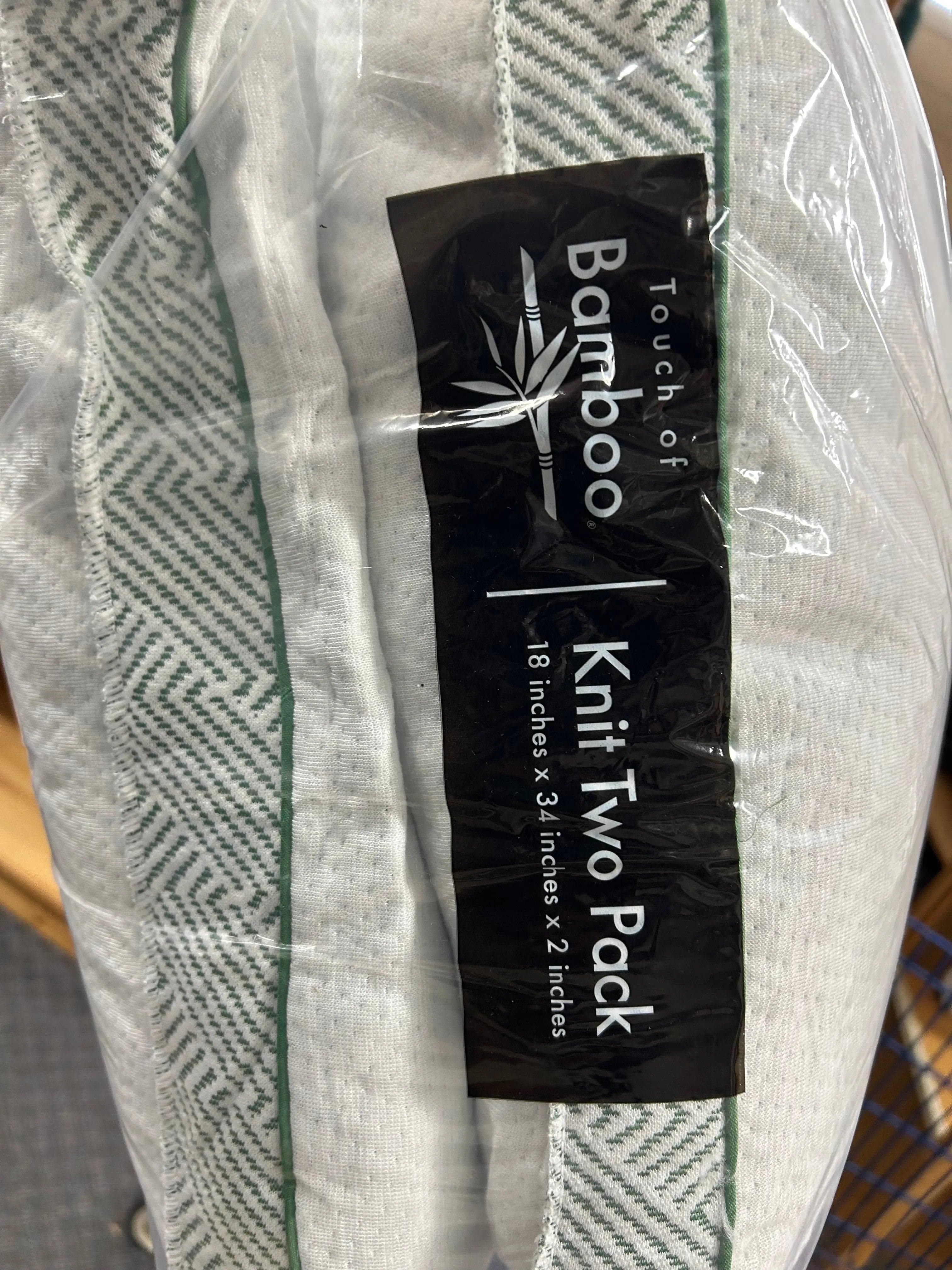 Linen World Bamboo Memory Foam 2 Pack Pillows