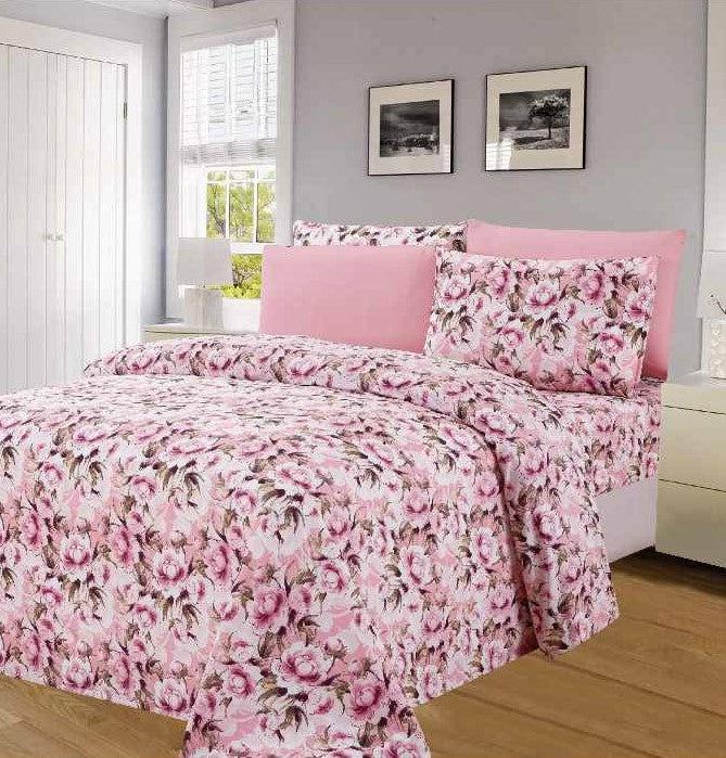 Linen World Quilts & Comforters Blush / King “Supreme” 8 pc Comforter Set King/Queen