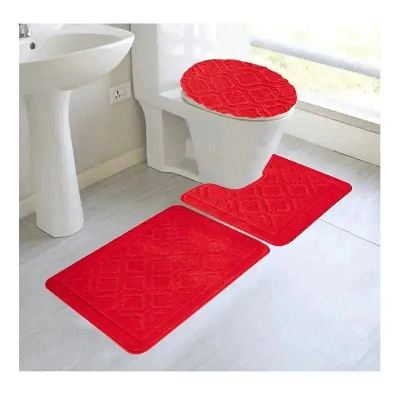 Linen World Bath Mats & Rugs Catherine 3 pc Mega Bathroom Rug Set