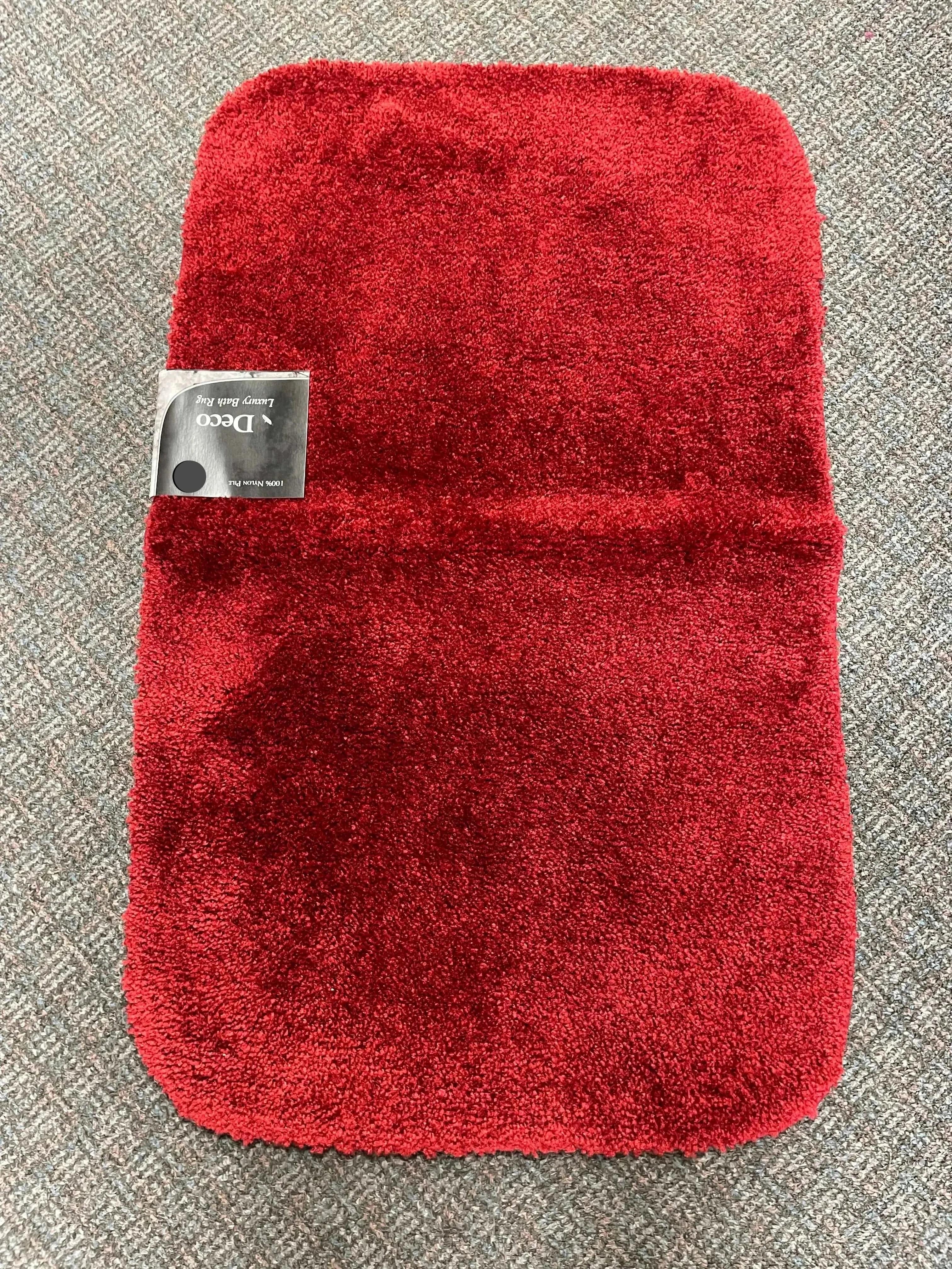 Linen World bathroom rugs Chili Pepper / 21x34 Thick bathroom rugs