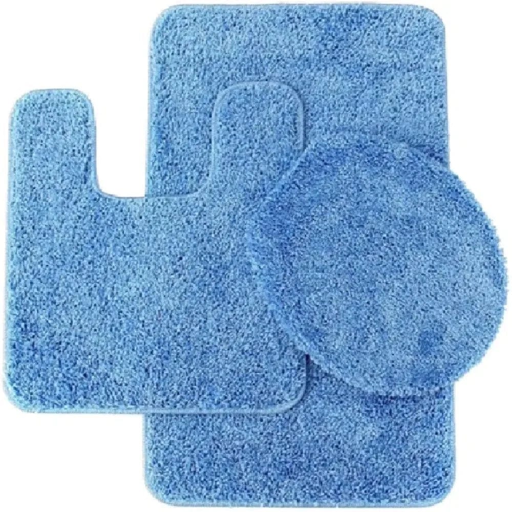 Linen World bathroom rugs "Elite" 3 PC Bath mat set