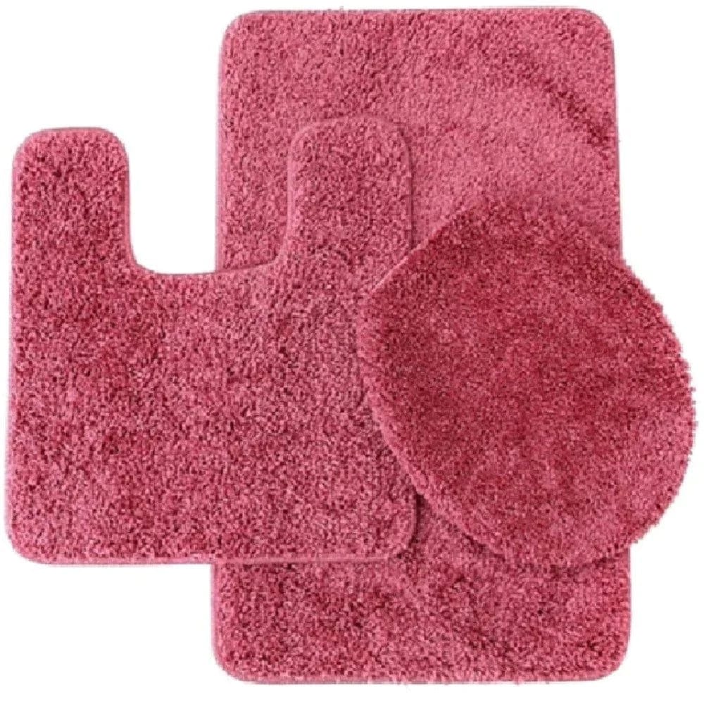 Linen World bathroom rugs "Elite" 3 PC Bath mat set