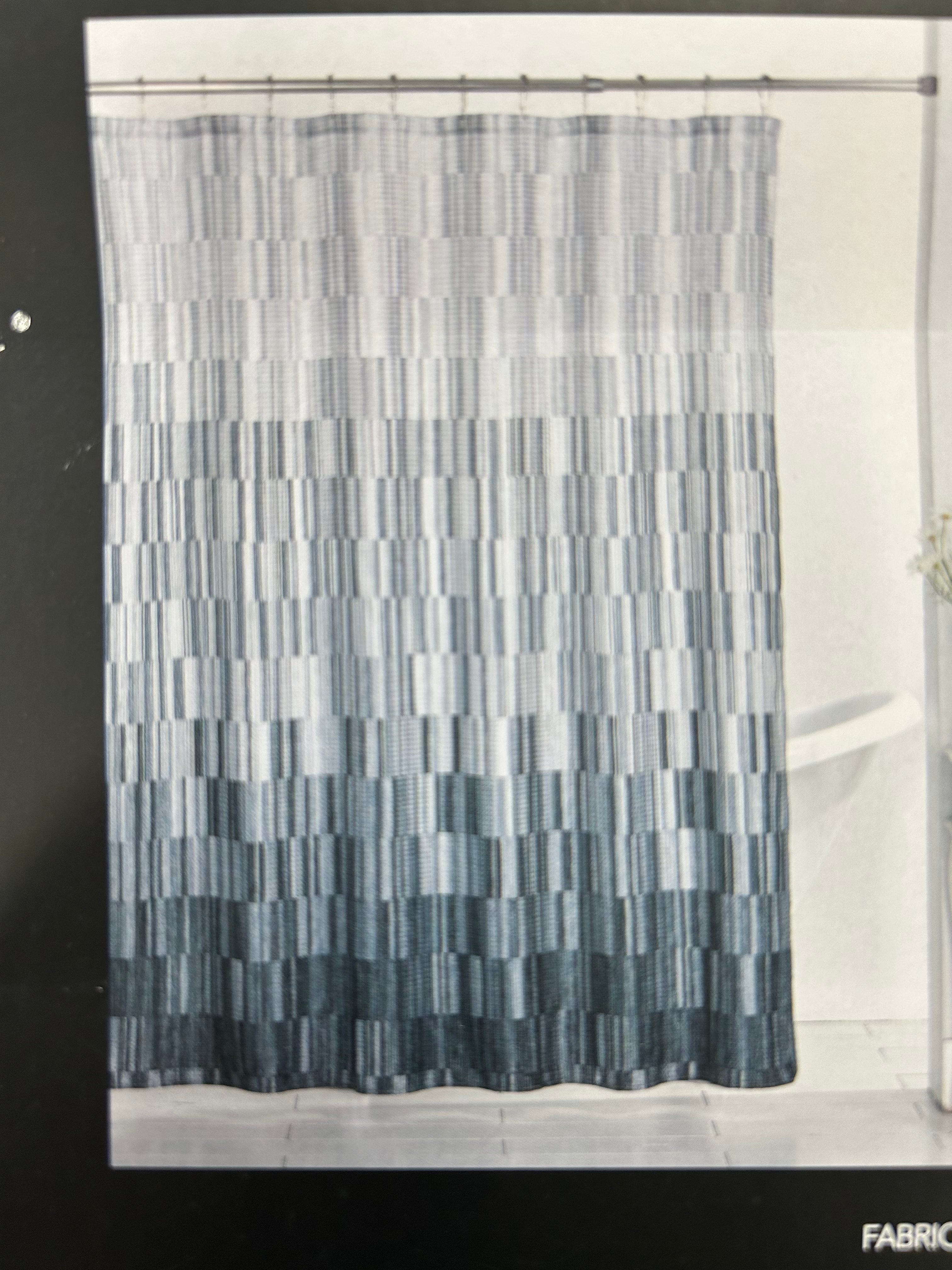 Linen World Fabric Shower Curtain