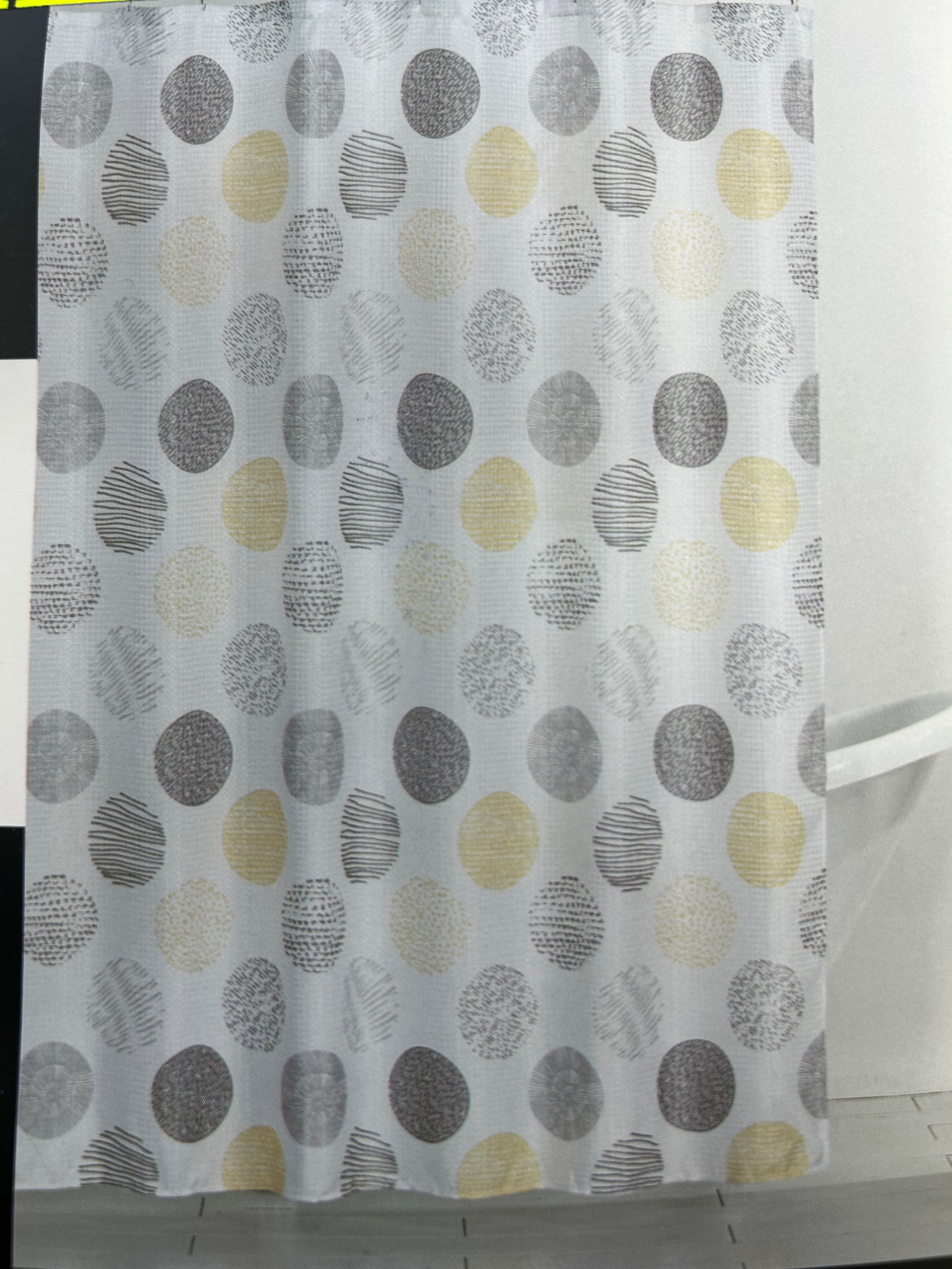 Linen World Fabric Shower Curtain