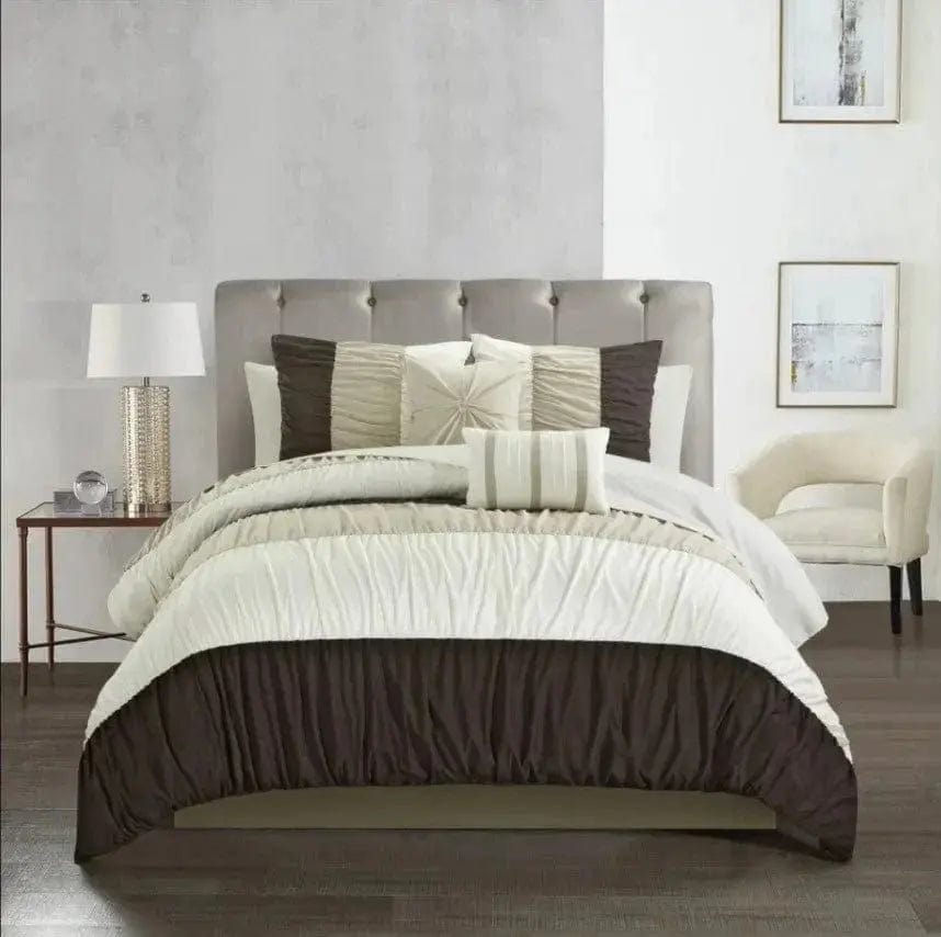 Linen World Faye 9 PC Oversized Comforter Set