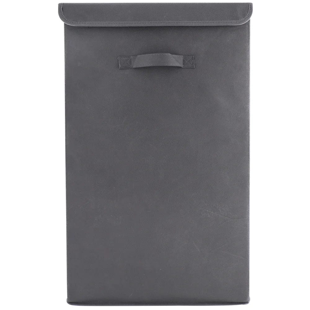 Linen World Gray Laundry Hamper