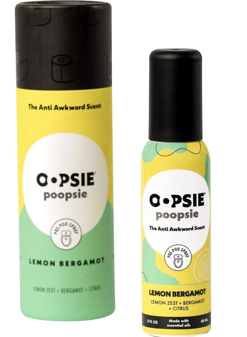 Linen World Lemon Bergamot OOPSIE POOPSIE BATHROOM SPRAY