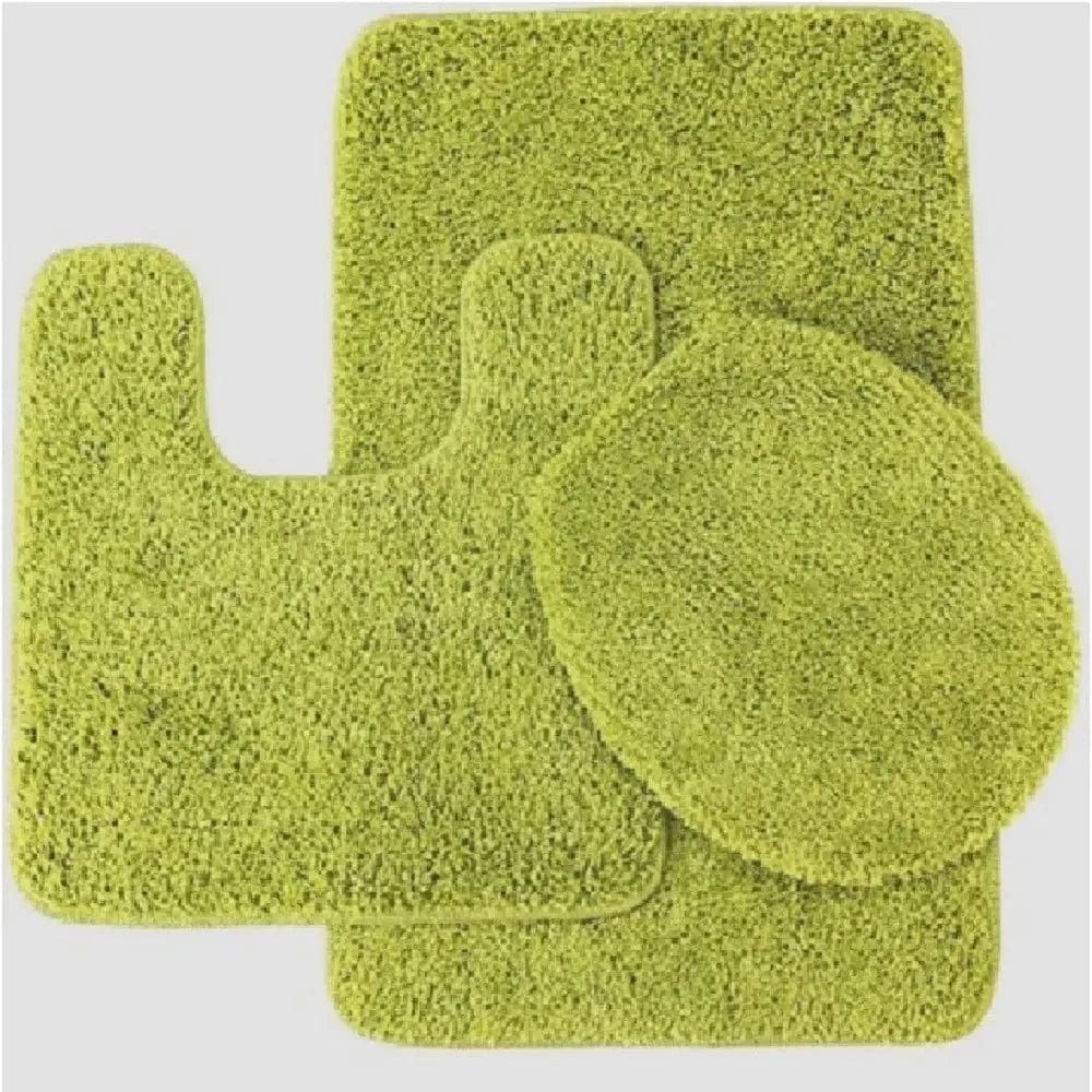 Linen World bathroom rugs Lime Green 