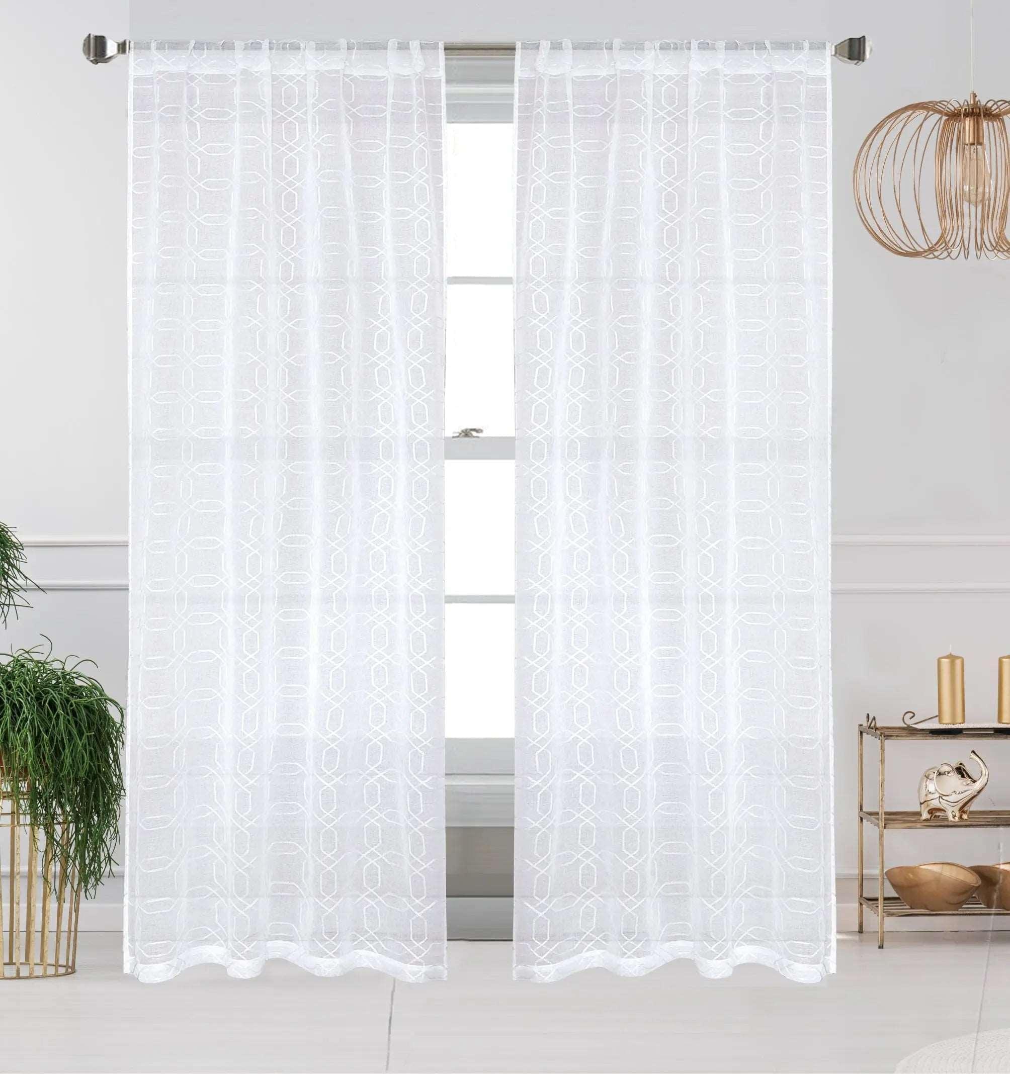 Linen World Curtain Panel 