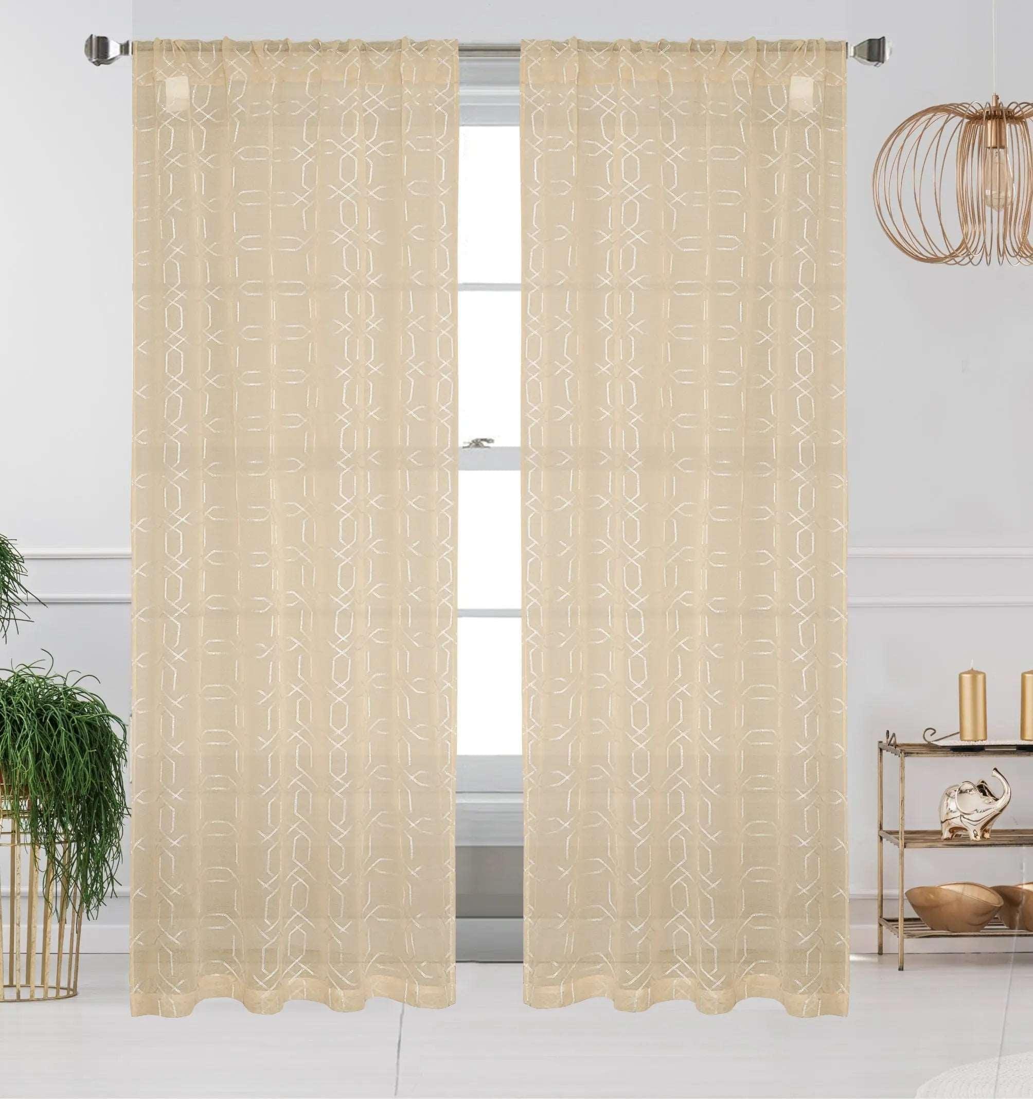 Linen World Curtain Panel 