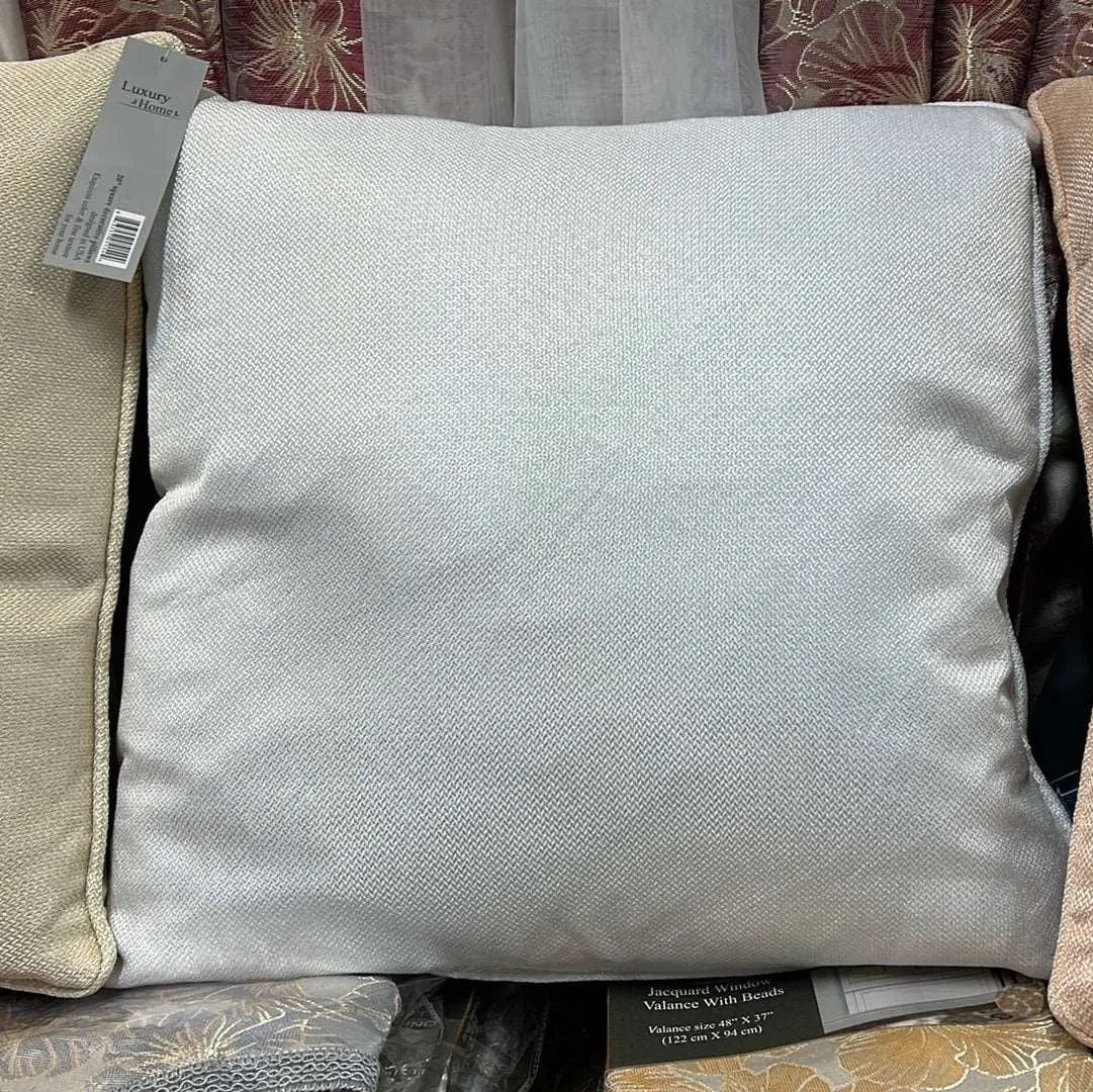 Linen World “Morgan” Luxury Throw Pillow