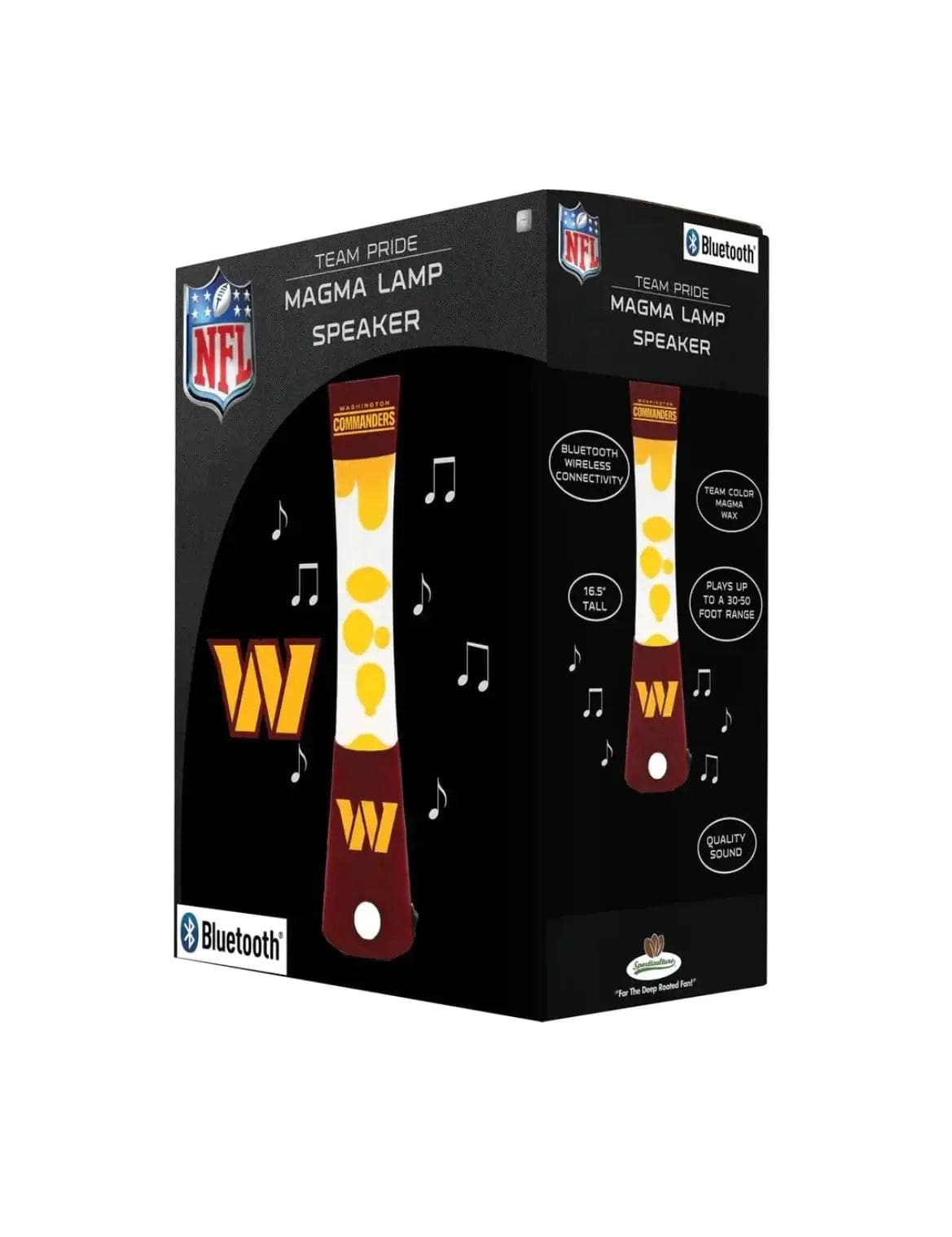 Linen World NFL Lava Lamp and Bluetooth Speaker