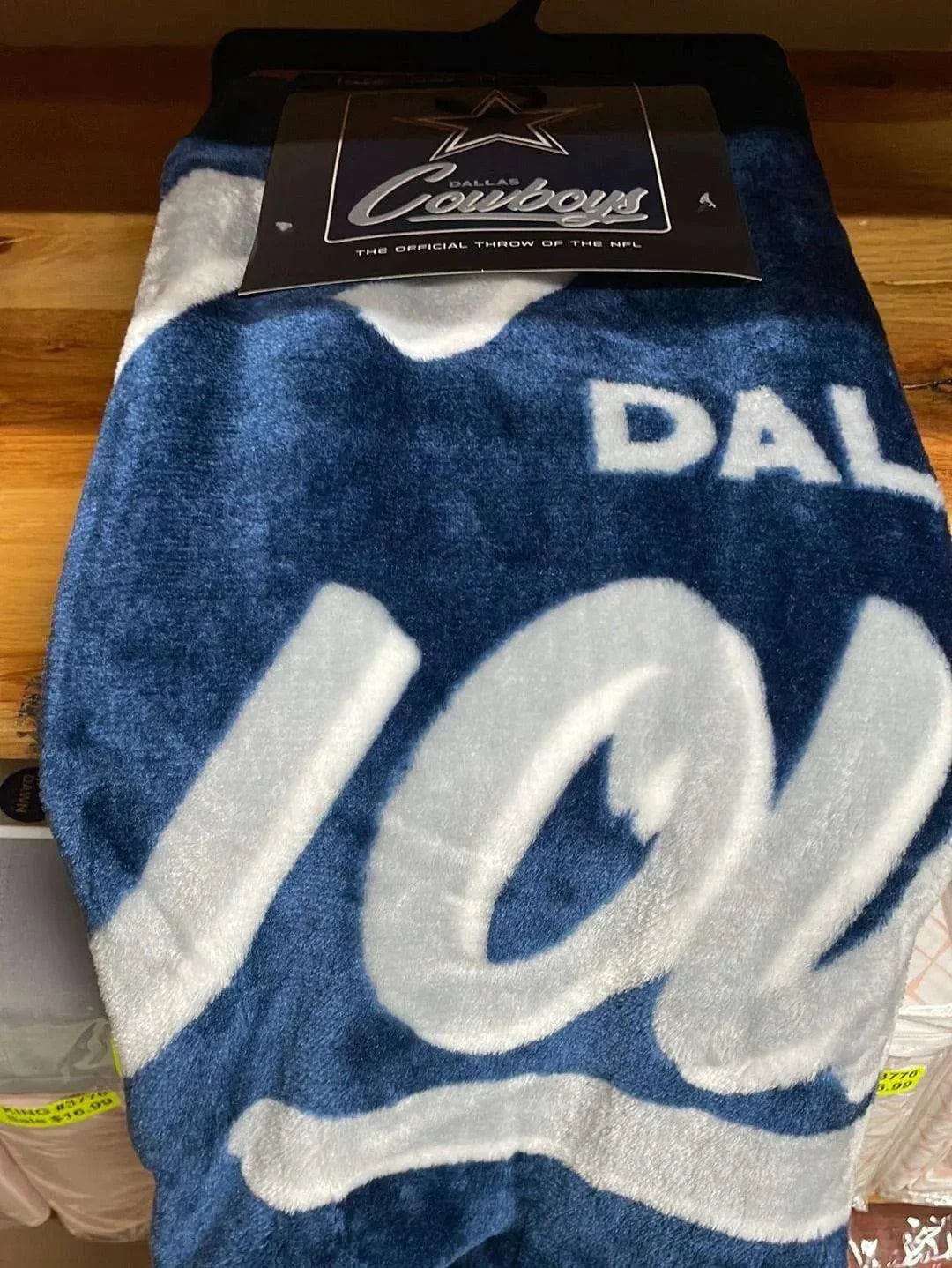 Linen World NFL Plush Throw Blanket