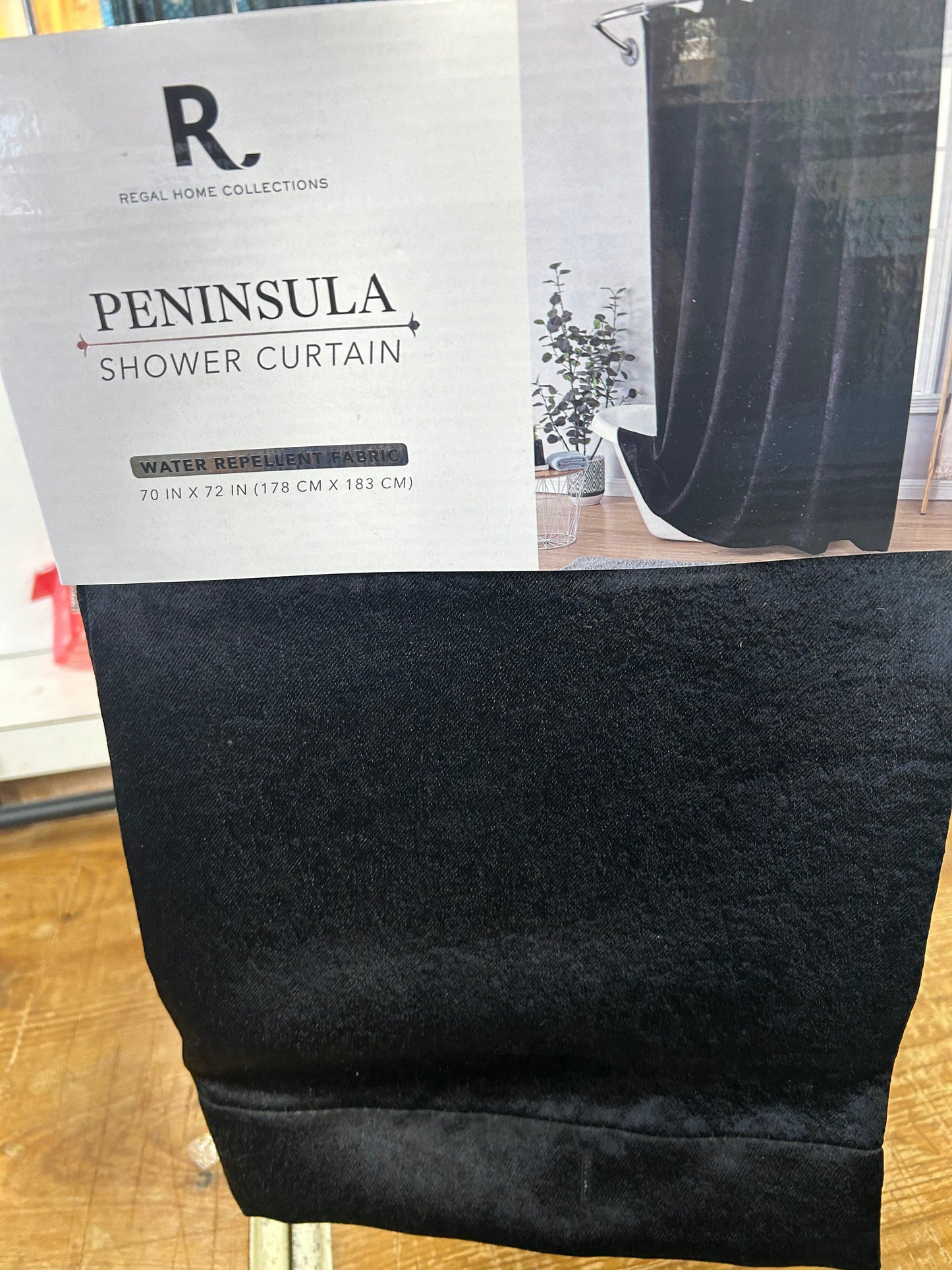 Linen World ‘Peninsula’ Heavy Duty Water Resistant Shower Curtain