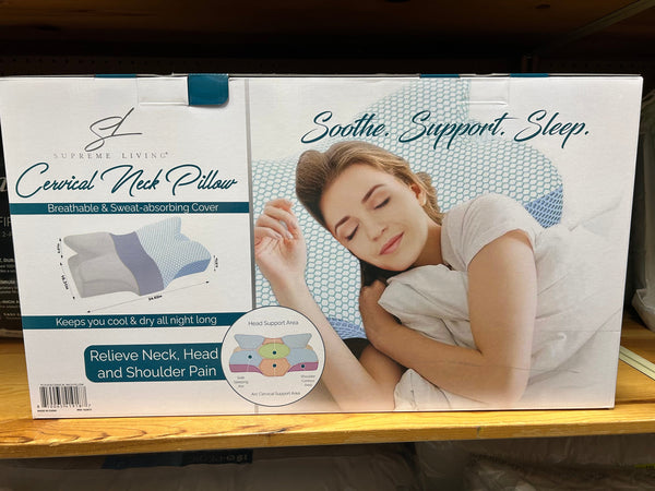Linen World Pillows Perfect Pillow - Butterfly extra firm memory foam
