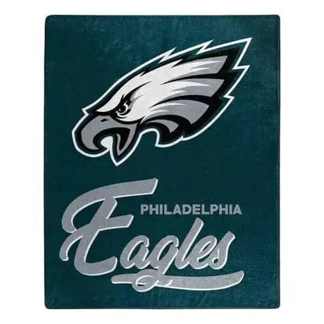 Linen World Philadelphia Eagles NFL Plush Throw Blanket