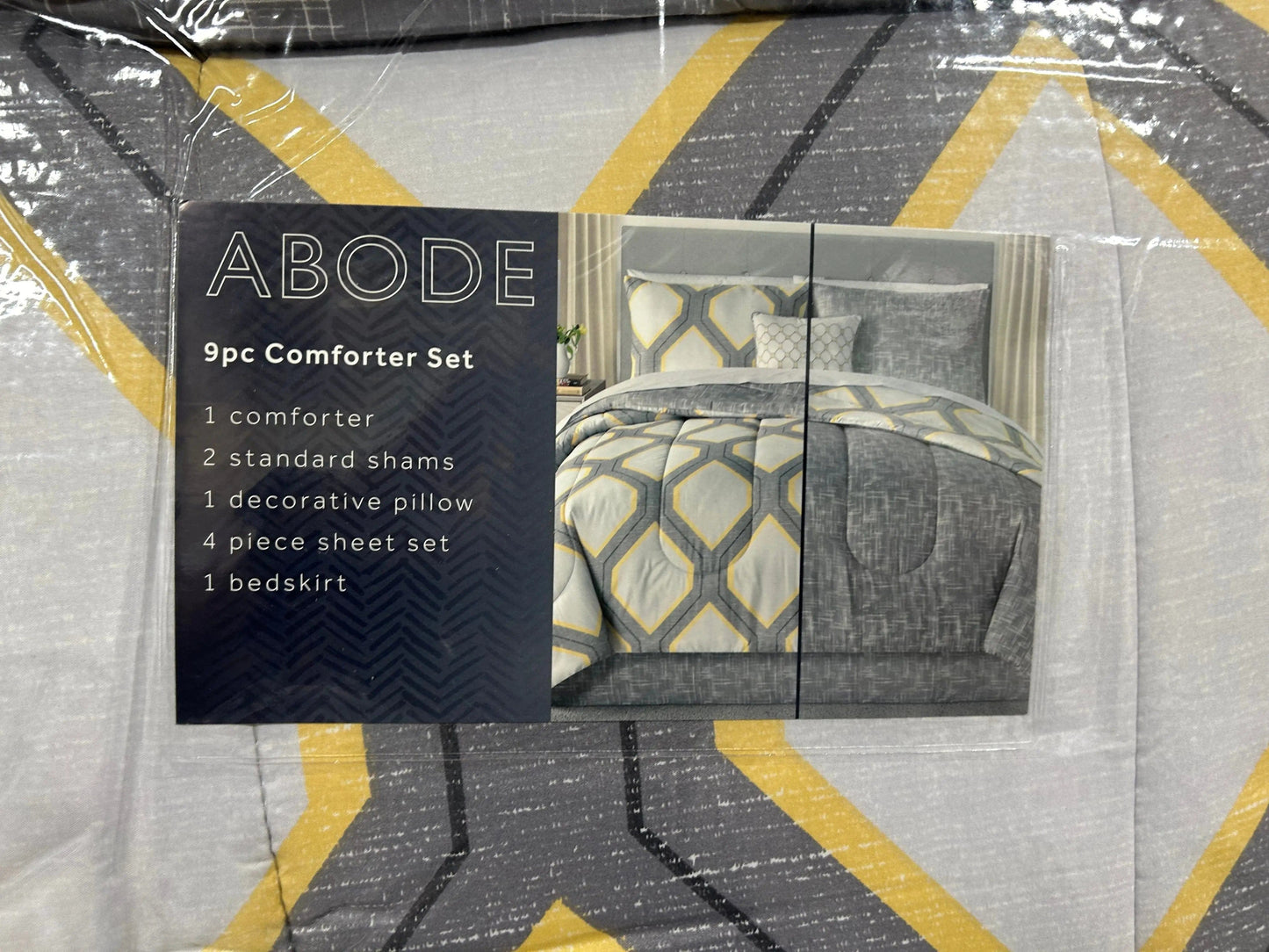 Linen World Queen ‘Adobe’ 9 PC Oversized Comforter Set