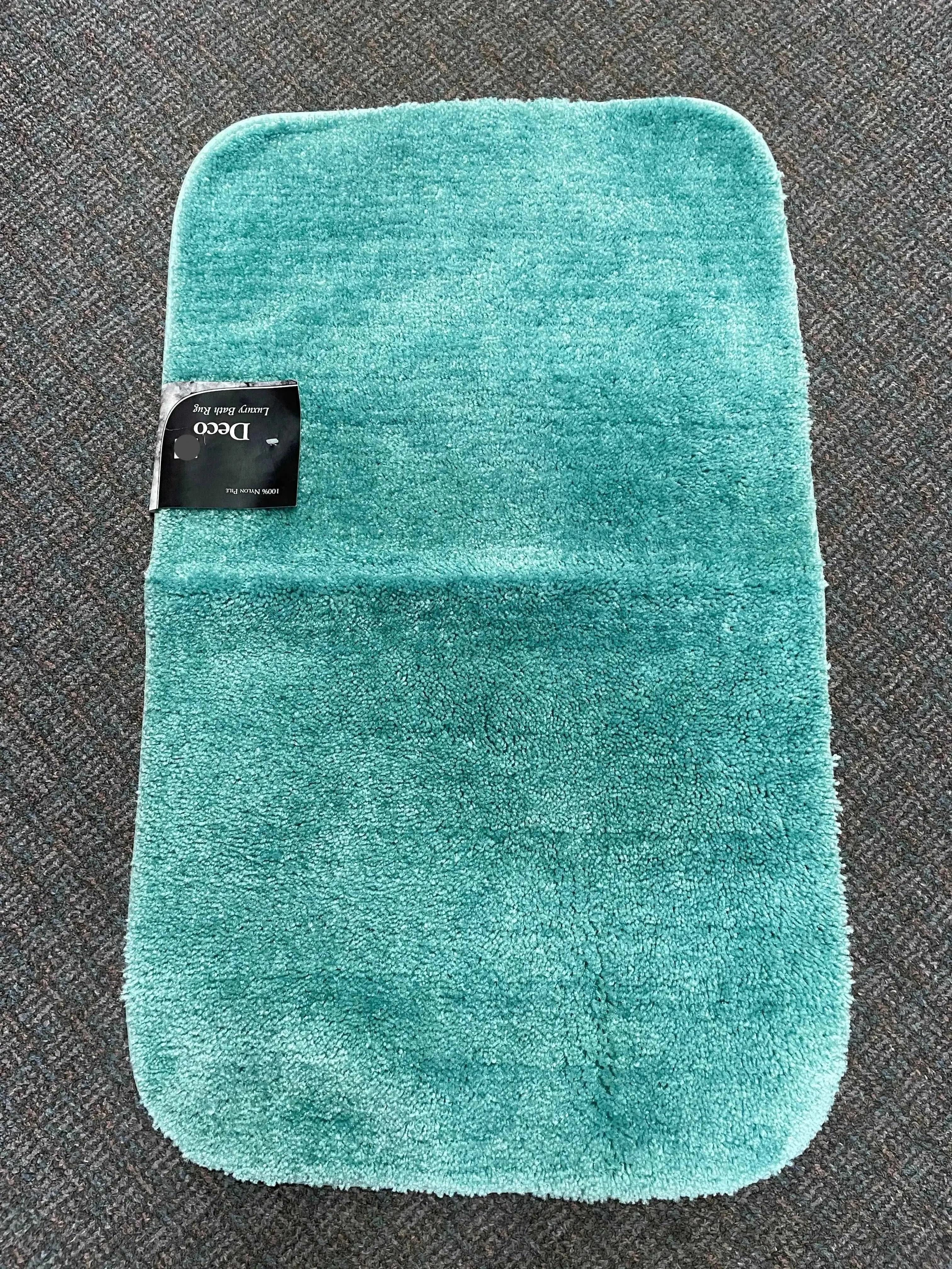 Linen World bathroom rugs Seafoam / 21x34 Thick bathroom rugs