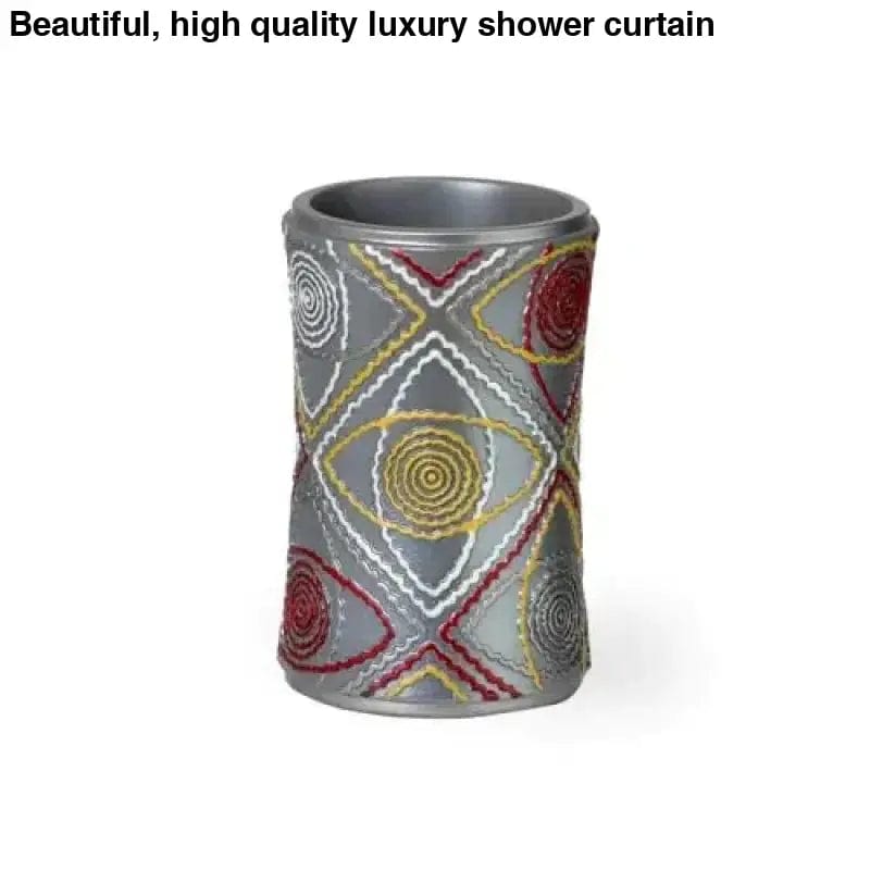 Linen World “Sedona” Beautiful Shower Curtain