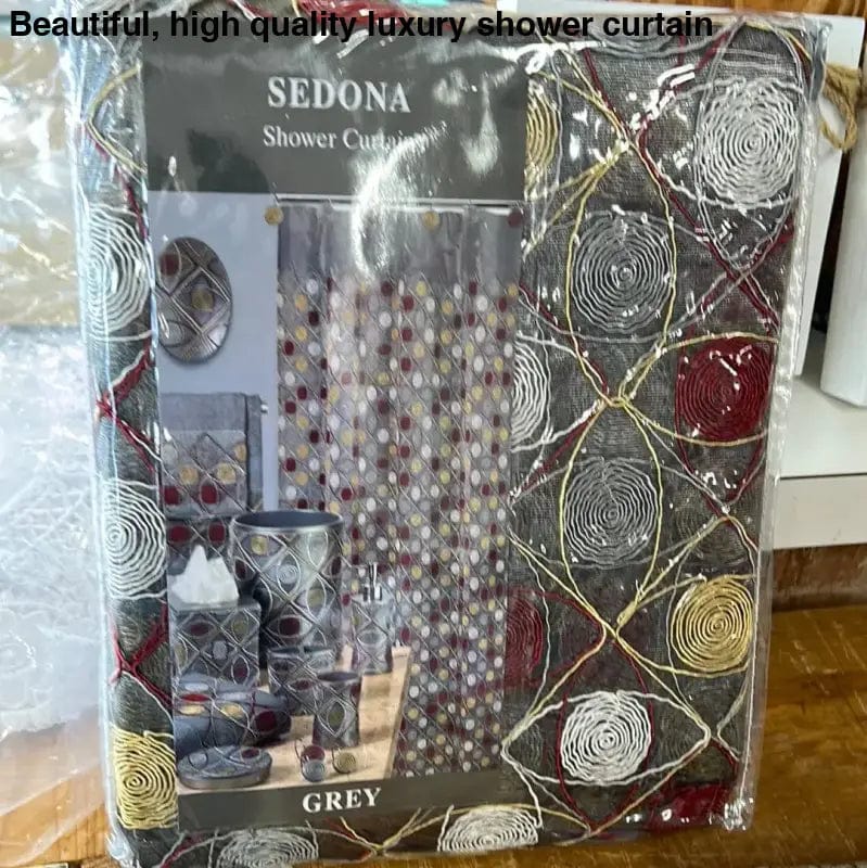 Linen World Shower curtain “Sedona” Beautiful Shower Curtain