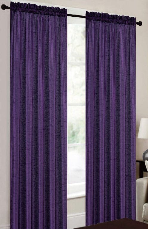 Linen World Curtain Panel “Terri” Rod Pocket Curtain Panel