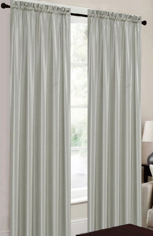 Linen World Curtain Panel “Terri” Rod Pocket Curtain Panel