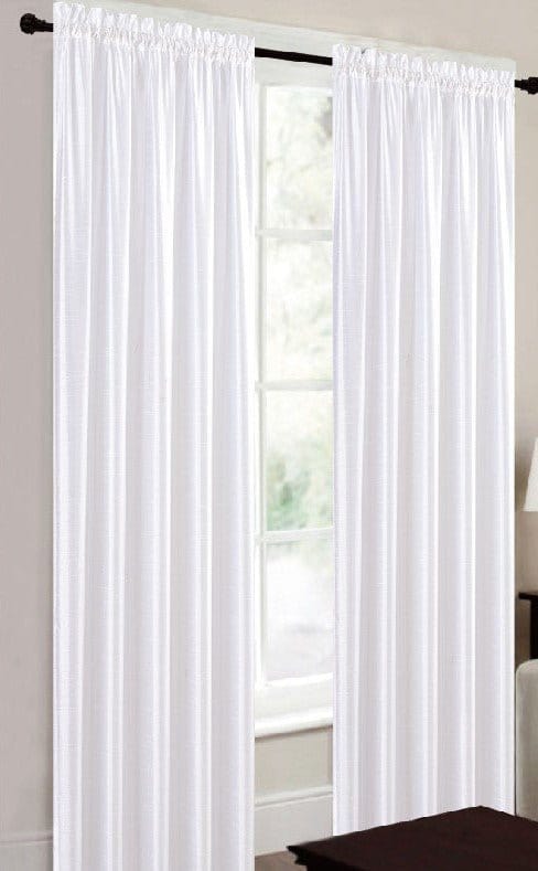 Linen World Curtain Panel “Terri” Rod Pocket Curtain Panel