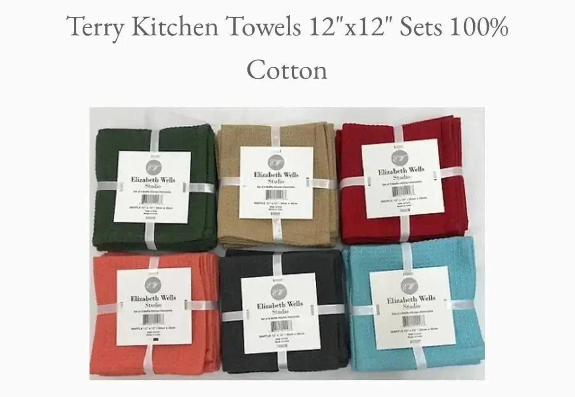 Linen World Terry kitchen towel sets